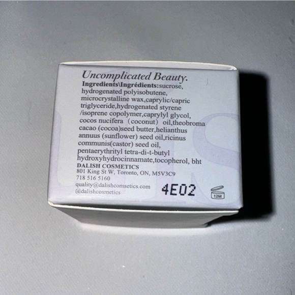 DA LISH COSMETICS Lip Scrub
vegan, cruelty free
Net Weight: 9g | 0.31 oz, NEW - Picture 4 of 7